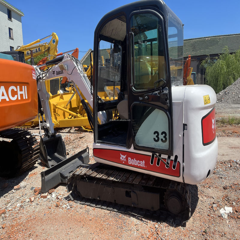 مینی حفاری استفاده شده Bobcat 331 حفاری های کوچک پوس مورد استفاده حفاری های دست دوم