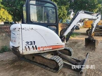 مینی حفاری استفاده شده Bobcat 331 حفاری های کوچک پوس مورد استفاده حفاری های دست دوم