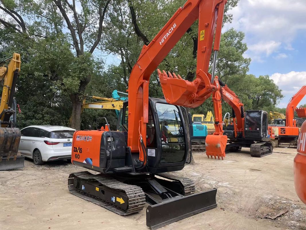فروش کیفیت بالا استفاده شده Hitachi ZX60 مینی حفاری استفاده شده ژاپن Hitachi حفاری ZX60 برای فروش