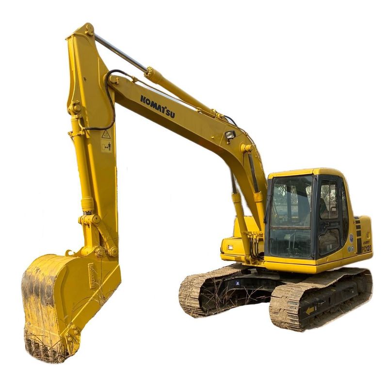 کاماتسو pc120 5 حفاری استفاده شده / موتور ژاپنی دست دوم PC 120 کاماتسو Excavator