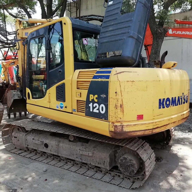 کاماتسو pc120 5 حفاری استفاده شده / موتور ژاپنی دست دوم PC 120 کاماتسو Excavator