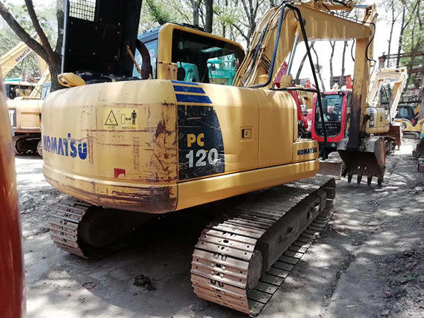 کاماتسو pc120 5 حفاری استفاده شده / موتور ژاپنی دست دوم PC 120 کاماتسو Excavator
