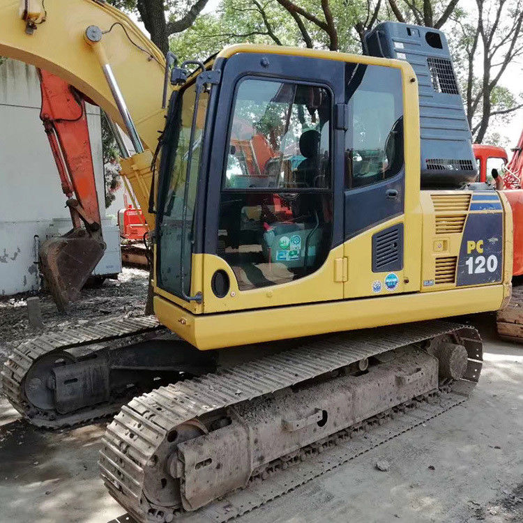 کاماتسو pc120 5 حفاری استفاده شده / موتور ژاپنی دست دوم PC 120 کاماتسو Excavator