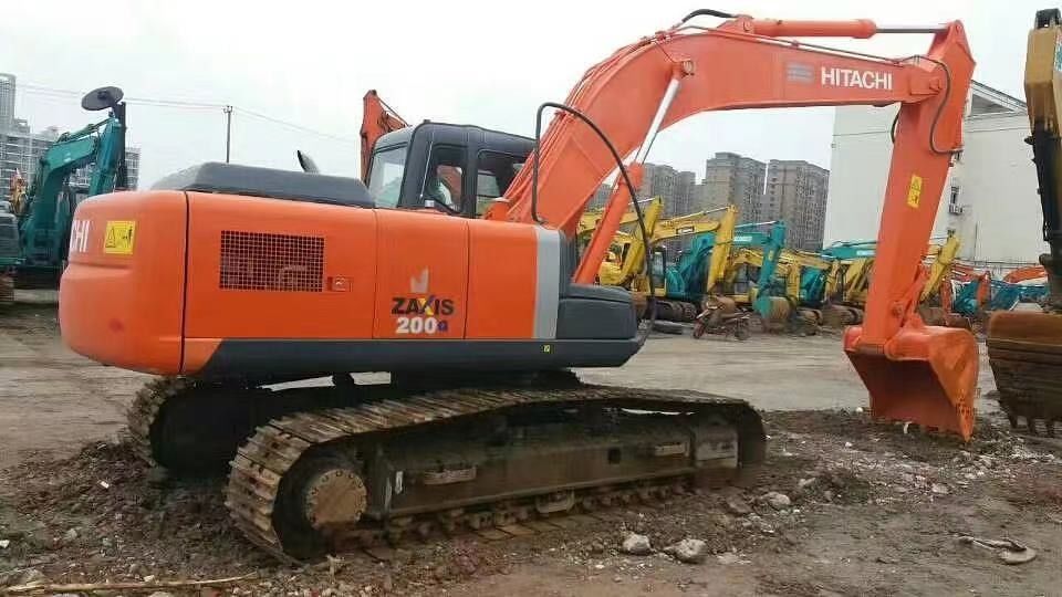 20 تن استفاده شده هیتاچی ZAXIS 200 بارگیری ماشین حفاری معدن تجهیزات سنگین حفاری کیسه کش ZX200 حالت خوب قیمت نهایی Exc
