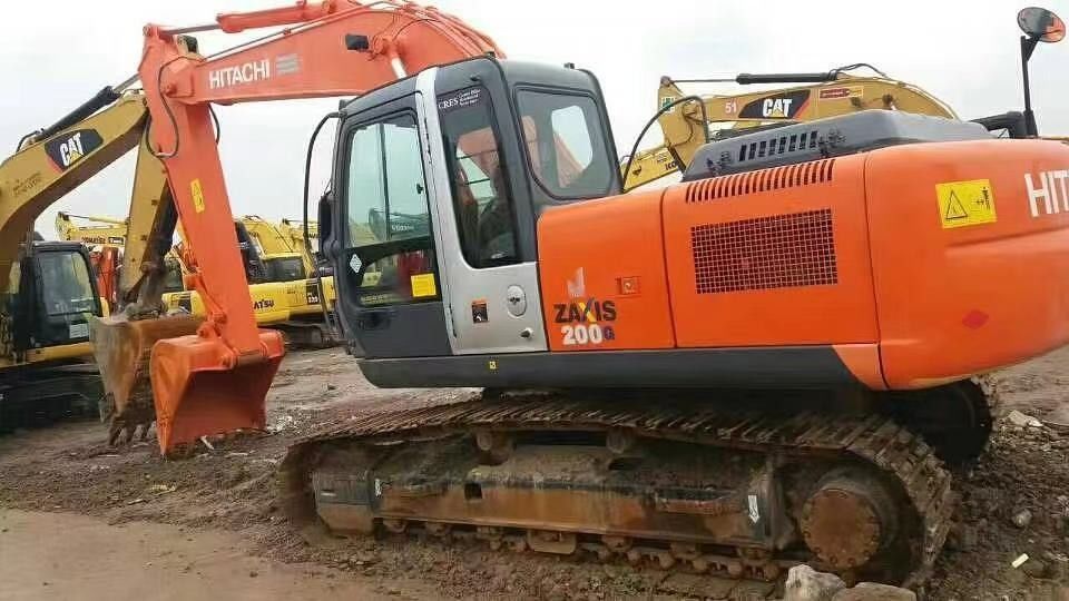 20 تن استفاده شده هیتاچی ZAXIS 200 بارگیری ماشین حفاری معدن تجهیزات سنگین حفاری کیسه کش ZX200 حالت خوب قیمت نهایی Exc