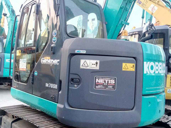 کوبلکو SK200 استفاده شده کاوشگر خزنده حالت خوب Kobelco70 قیمت مناسب برای فروش/دست دوم موتور ژاپنی SK70 Kobelco 70