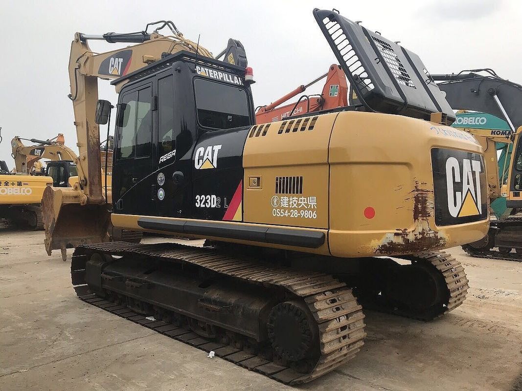 ماشین آلات حفاری استفاده شده CAT323 برای فروش در وضعیت خوب، قیمت خوب حفاری استفاده شده