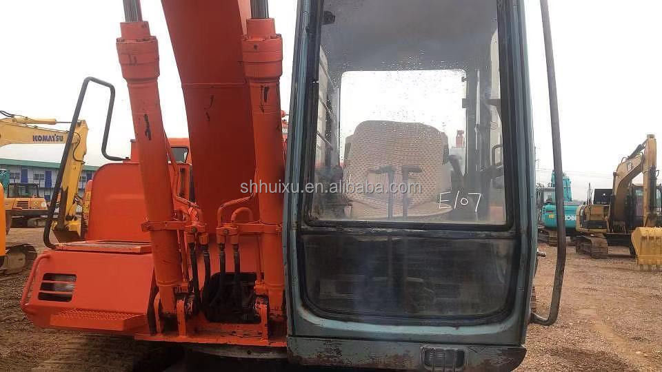 فروش داغ هيتاشي استفاده شده هيتاشي EX120 حفاری خزنده برای فروش حفاری دست دوم در حالت خوب
