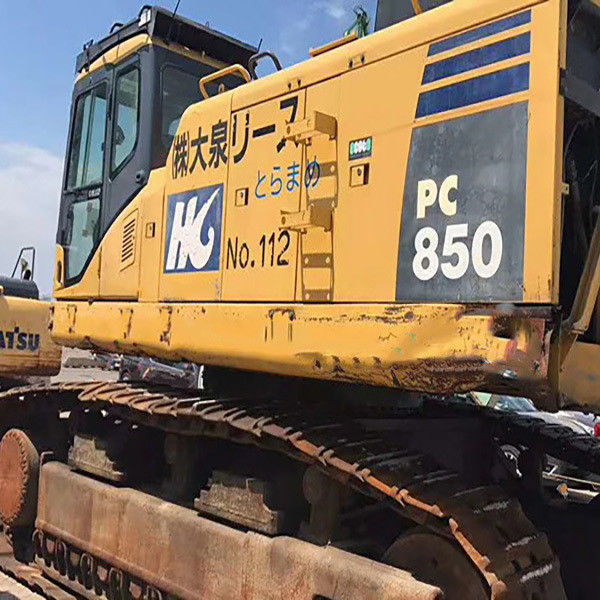 کاوشگر استفاده شده کاماتسو PC850 کاوشگر تغییر سنگ بازو شکننده چکش کاماتسو Excavator