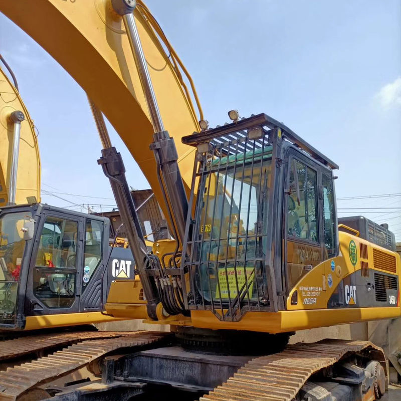 استفاده شده Excavator Crawler خوب کار کردن گربه Excavator قیمت ماشین آلات ژاپنی استفاده شده cat345, استفاده شده مارک ژاپنی CAT345