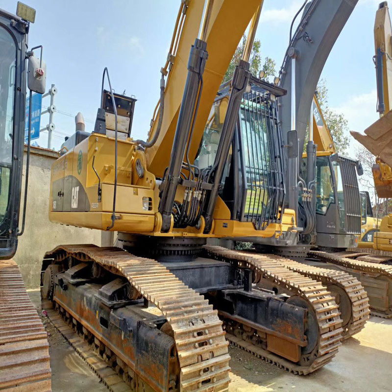 استفاده شده Excavator Crawler خوب کار کردن گربه Excavator قیمت ماشین آلات ژاپنی استفاده شده cat345, استفاده شده مارک ژاپنی CAT345