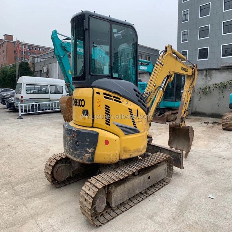 حفاری هیدرولیک استفاده شده Kobelco35SR، مینی دست دوم حفاری با کیفیت بالا KOBELCO35SR قیمت ارزان