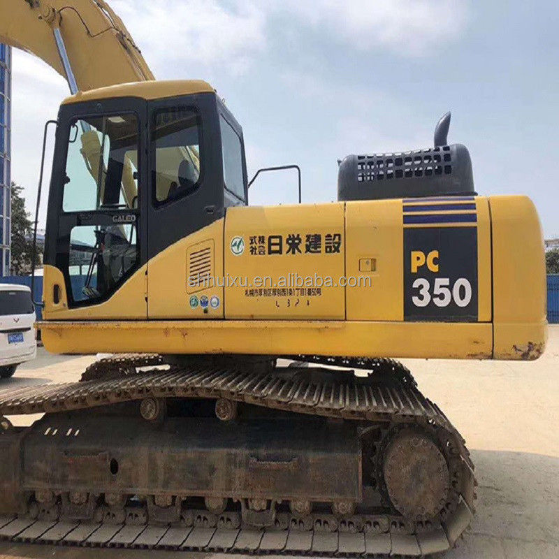 کاماتسو ماشین حفاری دست دوم KOMATSU350-7 حالت خوب / استفاده شده کاماتسو pc350-7 ماشین حفاری خزنده Komatsu Excavator