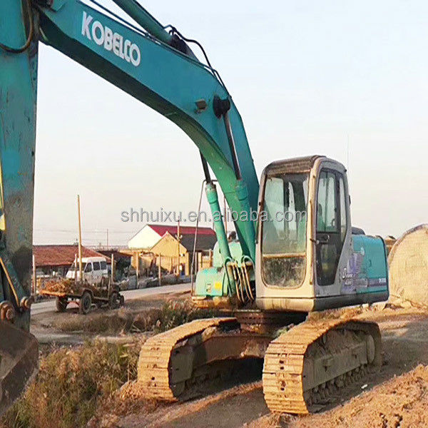 کوبلکو SK200 ماشین حفاری استفاده شده با کیفیت خوب ماشین حفاری خزنده دست دوم کوبلکو SK200-6
