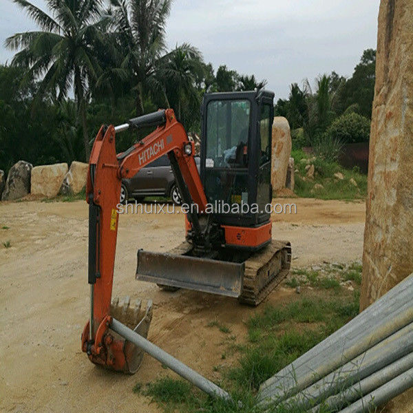 هیتاچی در انبار ماشین حفاری کوچک ژاپنی HITACHI 35 برای فروش / دست دوم حفاری کوچک خزنده حالت خوب HITACHI 35