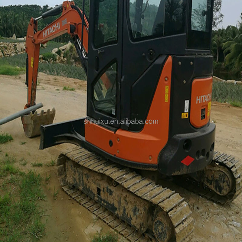 هیتاچی در انبار ماشین حفاری کوچک ژاپنی HITACHI 35 برای فروش / دست دوم حفاری کوچک خزنده حالت خوب HITACHI 35