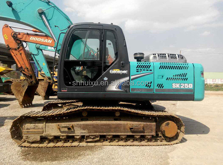 Kobelco SK200 ماشین حفاری دست دوم Kobelco SK250 ماشین حفاری استفاده شده قیمت ارزان