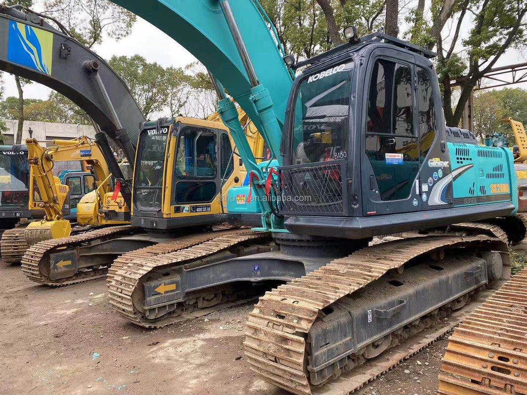 کوبلکو SK200 ماشین حفاری استفاده شده کوبلکو SK260 کاوشگر خزنده دست دوم با کیفیت عالی