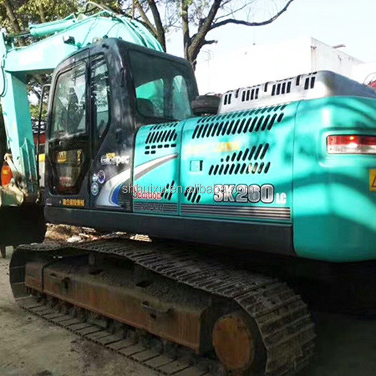 کوبلکو SK200 ماشین حفاری استفاده شده کوبلکو SK260 کاوشگر خزنده دست دوم با کیفیت عالی