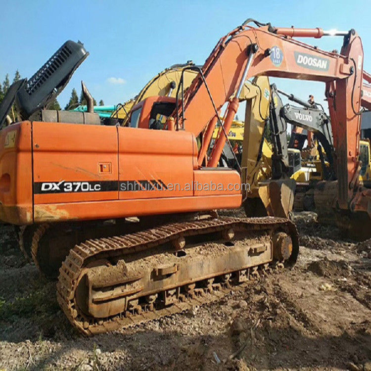 فروش داغ دوسان کیفیت عالی ماشین حفاری هیدرولیک دست دوم دوسان DX370 کره اصلی/ ماشین حفاری استفاده شده بهترین فروش قیمت خوب