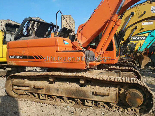 فروش داغ دوسان کیفیت عالی ماشین حفاری هیدرولیک دست دوم دوسان DX370 کره اصلی/ ماشین حفاری استفاده شده بهترین فروش قیمت خوب
