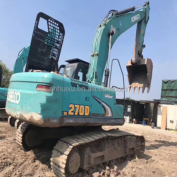 کوبلکو SK200 کیفیت عالی ماشین حفاری دست دوم ماشین حفاری استفاده شده کوبلکو SK270D قیمت ارزان