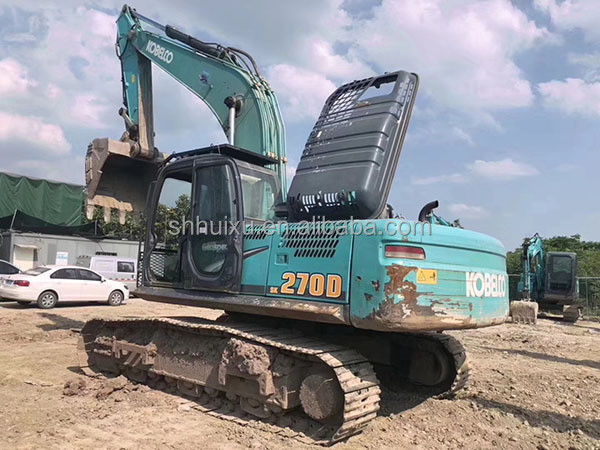 کوبلکو SK200 کیفیت عالی ماشین حفاری دست دوم ماشین حفاری استفاده شده کوبلکو SK270D قیمت ارزان