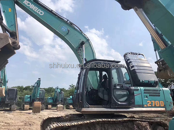 کوبلکو SK200 کیفیت عالی ماشین حفاری دست دوم ماشین حفاری استفاده شده کوبلکو SK270D قیمت ارزان