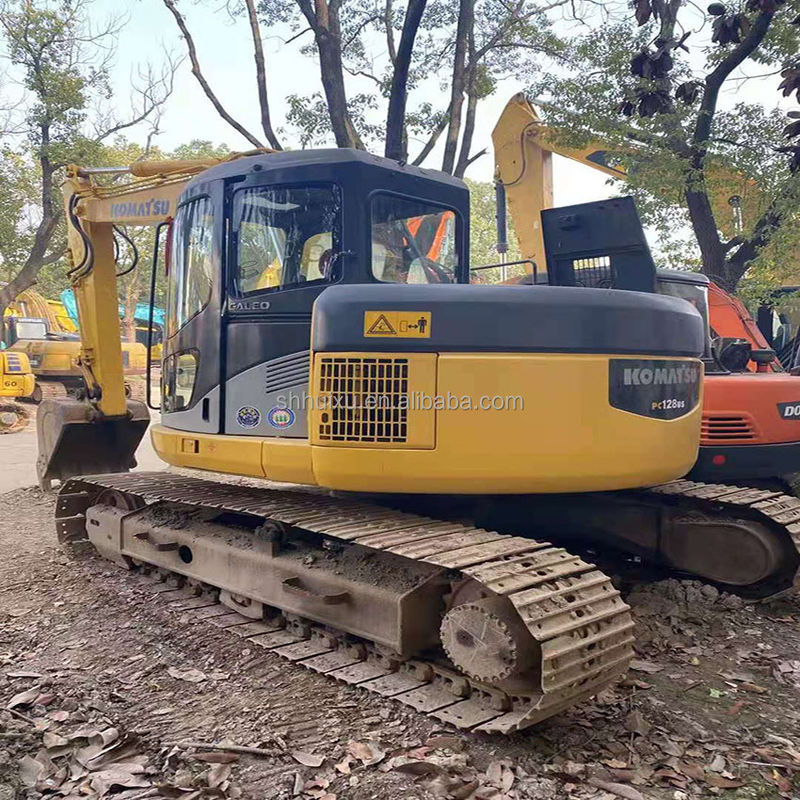 کاماتسو PC128 استفاده شده کاماتسو ماشین حفاری دست دوم برای فروش Komatsu Excavator