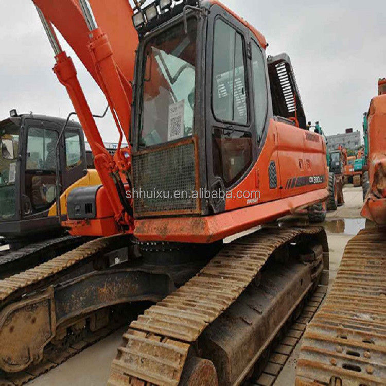 فروش داغ دوسان بهترین فروش دستگاه حفاری هیدرولیک دست دوم دوسان DX380 کره اصلی/ ماشین حفاری استفاده شده قیمت خوب