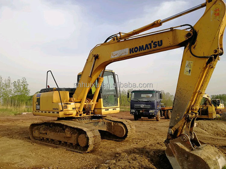 کاماتسو استفاده شده کاماتسو PC160-7 کاوشگر خزنده ماشین حفاری دست دوم برای فروش کاماتسو Excavator