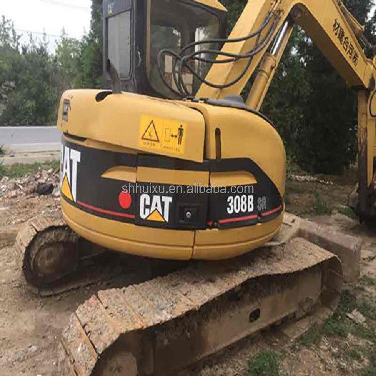 دست دوم کیفیت خوب استفاده شده مینی کاوشگر خزنده استفاده شده CAT308B 8T استفاده شده کاوشگر ماشین حفاری