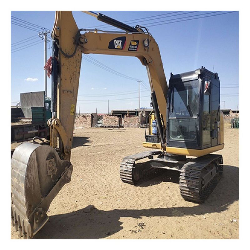 کیفیت بالا دست دوم مینی کاوشگر خزنده استفاده شده CAT308E 8T استفاده شده کاوشگر سوسک حفاری ماشین سوسک در انبار