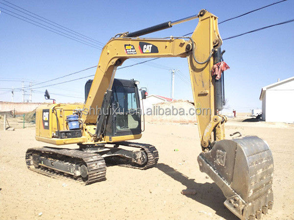 کیفیت بالا دست دوم مینی کاوشگر خزنده استفاده شده CAT308E 8T استفاده شده کاوشگر سوسک حفاری ماشین سوسک در انبار