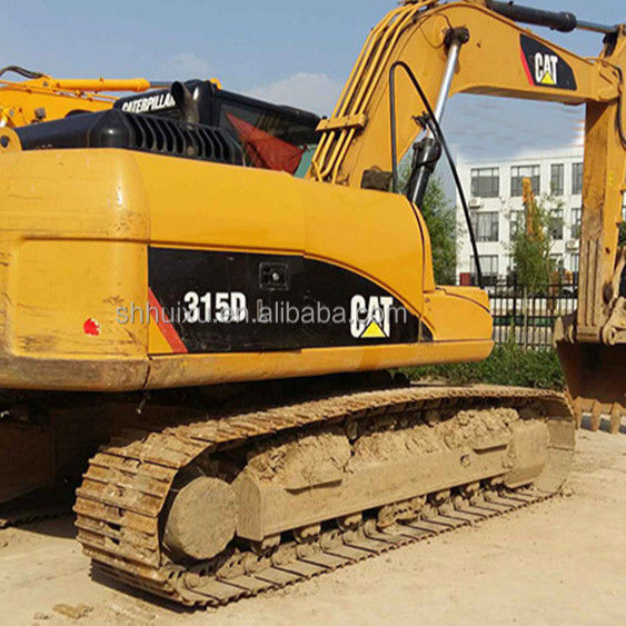 Caterpillar 315dl استفاده شده کاوشگر خزنده CAT315 15T استفاده شده کاوشگر ماشین حفاری Caterpillar در انبار