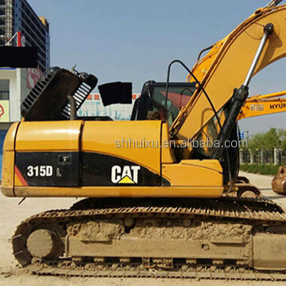 Caterpillar 315dl استفاده شده کاوشگر خزنده CAT315 15T استفاده شده کاوشگر ماشین حفاری Caterpillar در انبار