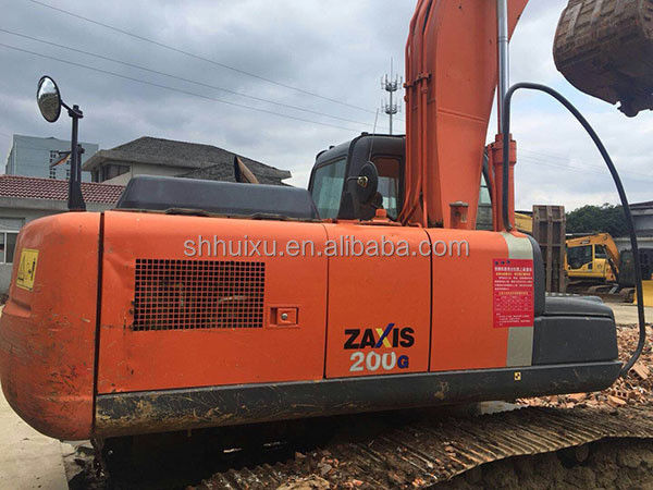 فروش داغ هیتاچی ماشین حفاری استفاده شده ژاپنی هیتاچی ZX200 دست دوم خزنده حفاری هیتاچی 200 حالت خوب