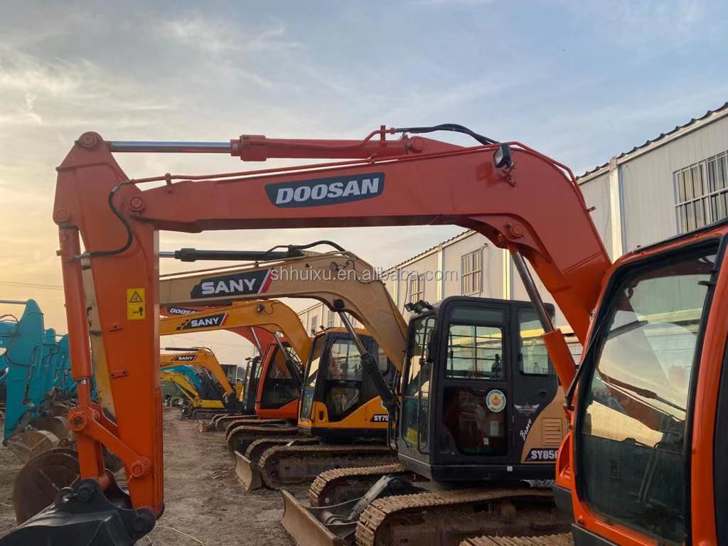 منشأ کره استفاده شده مینی حفاری Doosan75 کیفیت ماشین ساخت و ساز/دست دوم هیدرولیک خزنده حفاری DOOSAN75 فروش داغ