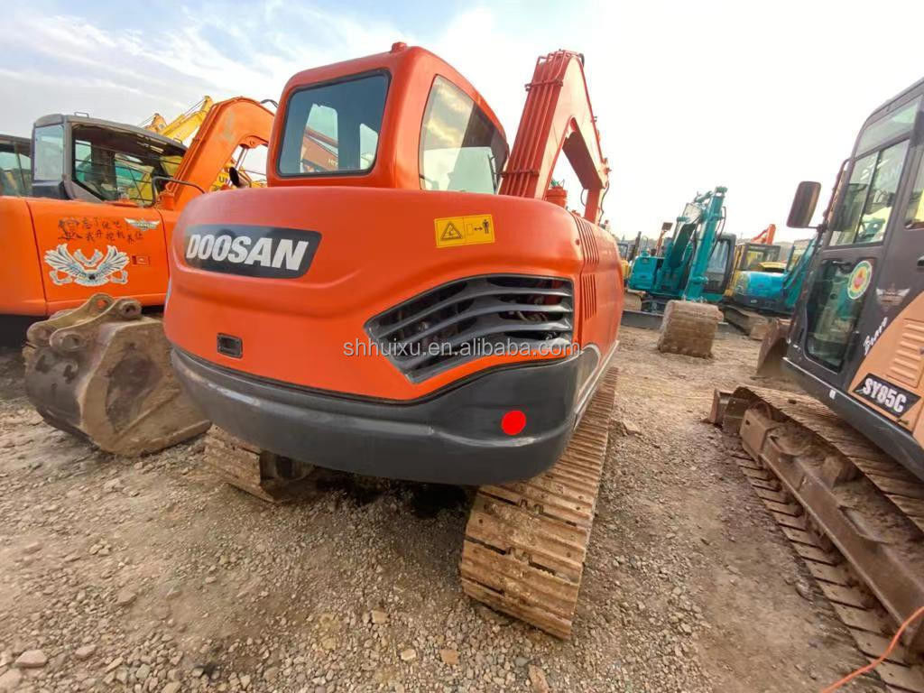 منشأ کره استفاده شده مینی حفاری Doosan75 کیفیت ماشین ساخت و ساز/دست دوم هیدرولیک خزنده حفاری DOOSAN75 فروش داغ