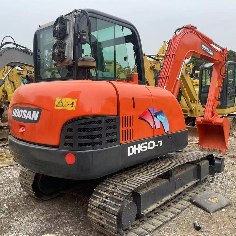 کیفیت بالا استفاده شده مینی حفاری Doosan ZX60 ماشین ساخت و ساز/دست دوم کاوشگر کاوشگر هیدرولیک DOOSAN ZX60 کره اصلی