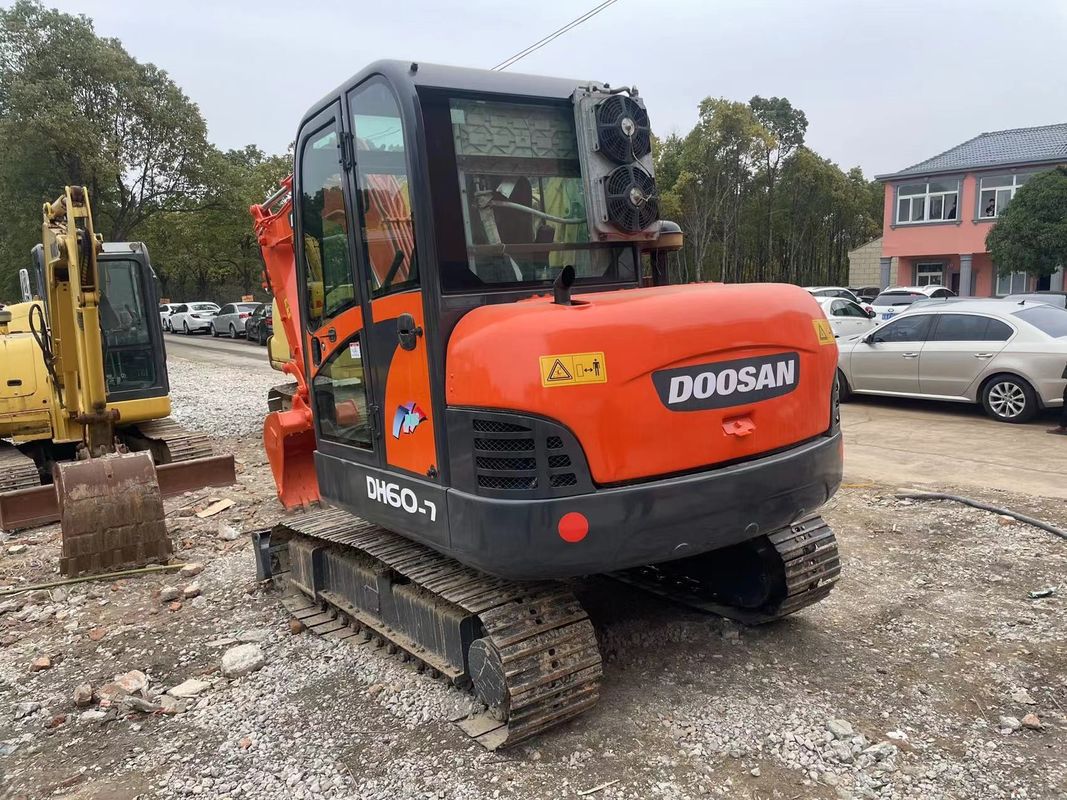 کیفیت بالا استفاده شده مینی حفاری Doosan ZX60 ماشین ساخت و ساز/دست دوم کاوشگر کاوشگر هیدرولیک DOOSAN ZX60 کره اصلی