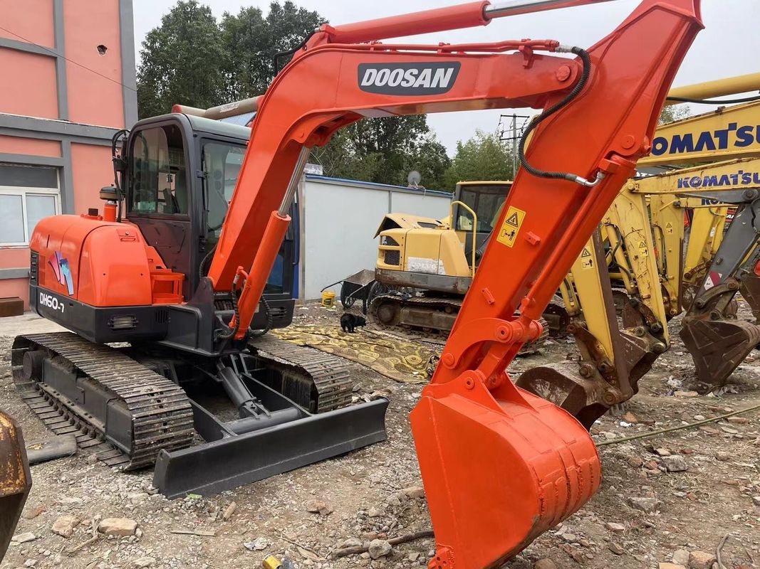کیفیت بالا استفاده شده مینی حفاری Doosan ZX60 ماشین ساخت و ساز/دست دوم کاوشگر کاوشگر هیدرولیک DOOSAN ZX60 کره اصلی