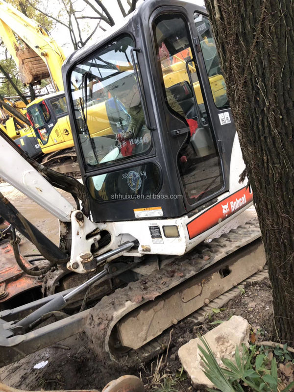دست دوم کاوشگر زباله ای با کیفیت BOBCAT331 3.1T ماشین حفاری کاوشگر مورد استفاده برای فروش