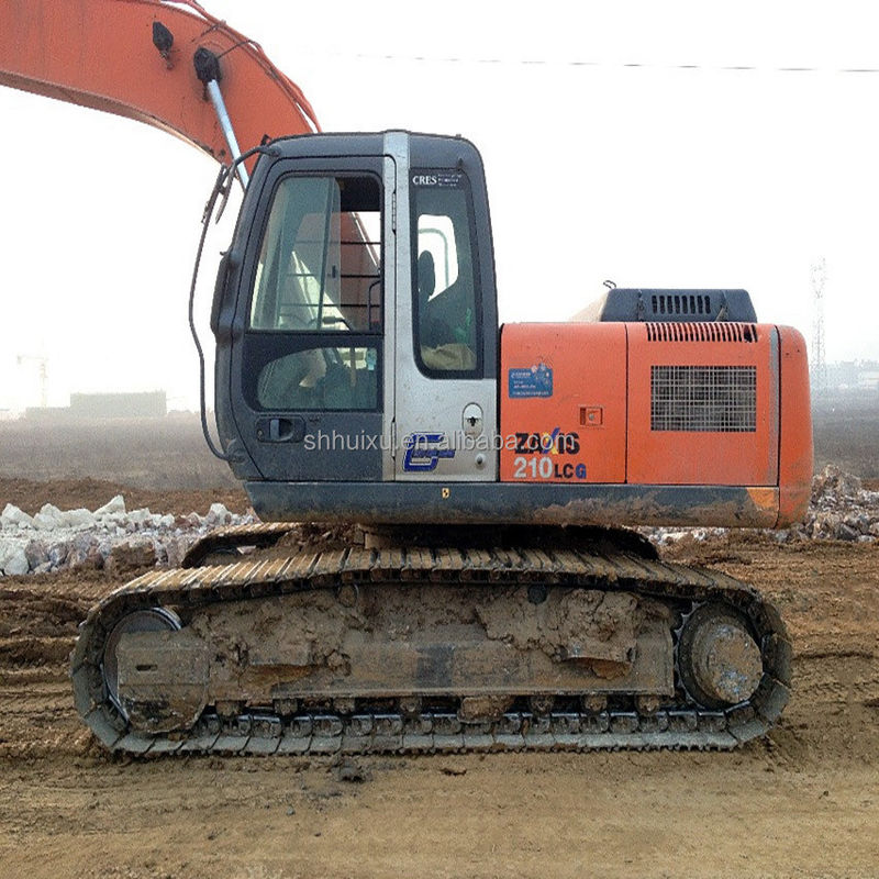 هیتاچی فروش داغ دست دوم کاوشگر خزنده HITACHI 210-3G ماشین حفاری استفاده شده ژاپنی