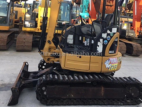کاوشگر کوچک هیدرولیک کیفیت خوب استفاده شده CAT303.5 دست دوم کاوشگر کوچک خزنده برای فروش کاوشگر موجود