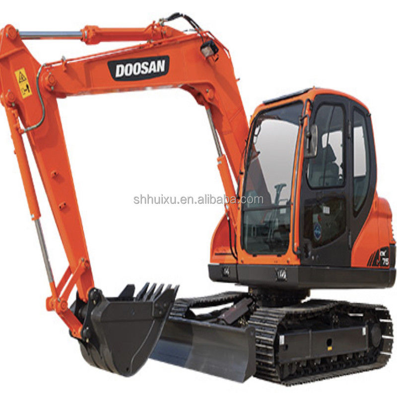 دستگاه حفاری دوسان DX80 8 تن دست دوم مدل 80 مورد استفاده مینی پروژه وظیفه DX80 برای فروش
