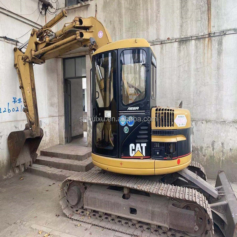 کاوشگر هیدرولیکی مینی استفاده شده CAT308 دست دوم کیفیت خوب کاوشگر خزنده کوچک CAT308 برای فروش