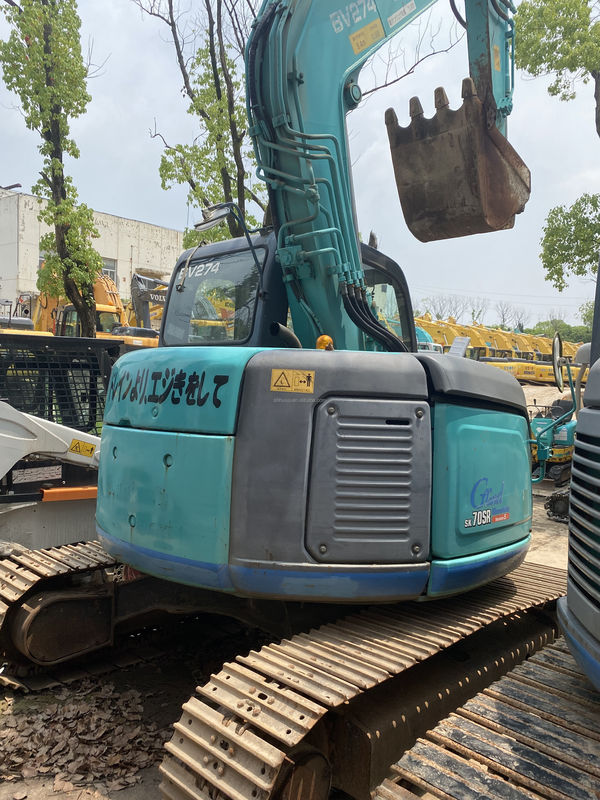 کوبلکو SK200 کاوشگر کاوشگر کوبلکو 70SR دست دوم هیدرولیک کیفیت بالا استفاده شده مینی حفاری قیمت ارزان