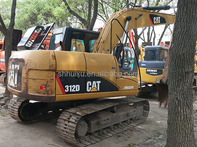 حفاری Caterpillar 312d2 حفاری مورد استفاده شده/ حفاری خزنده دست دوم CAT312D در وضعیت خوب برای فروش Caterpillar در موجود است