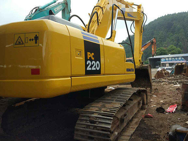 استفاده شده JAPANESE 220-7 DIGGER کیفیت عالی انتخاب شده استفاده شده Komatsu PC 220-7 حفاری / استفاده شده komatsu 220-7 حفاری